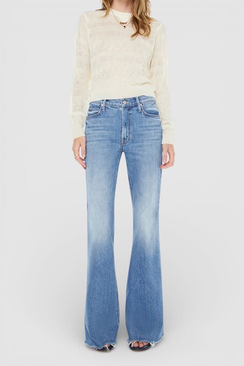 מכנסי ג'ינס בגזרת פלייר MOTHER